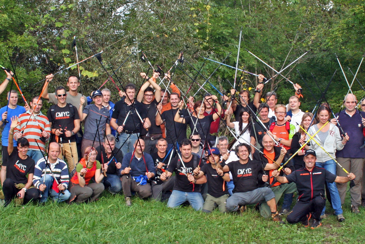 nordic walking team building Montello (TV)