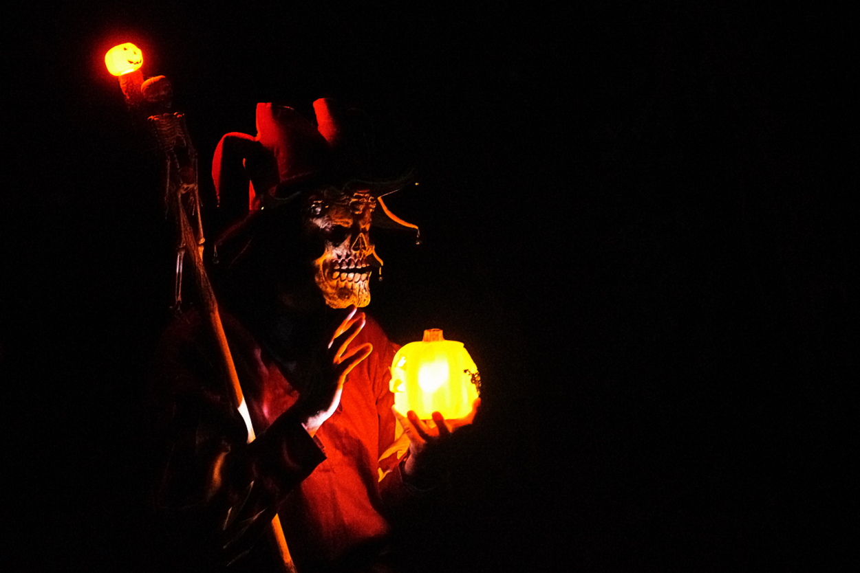 animazione Halloween di notte nel Bosco del Montello (TV)