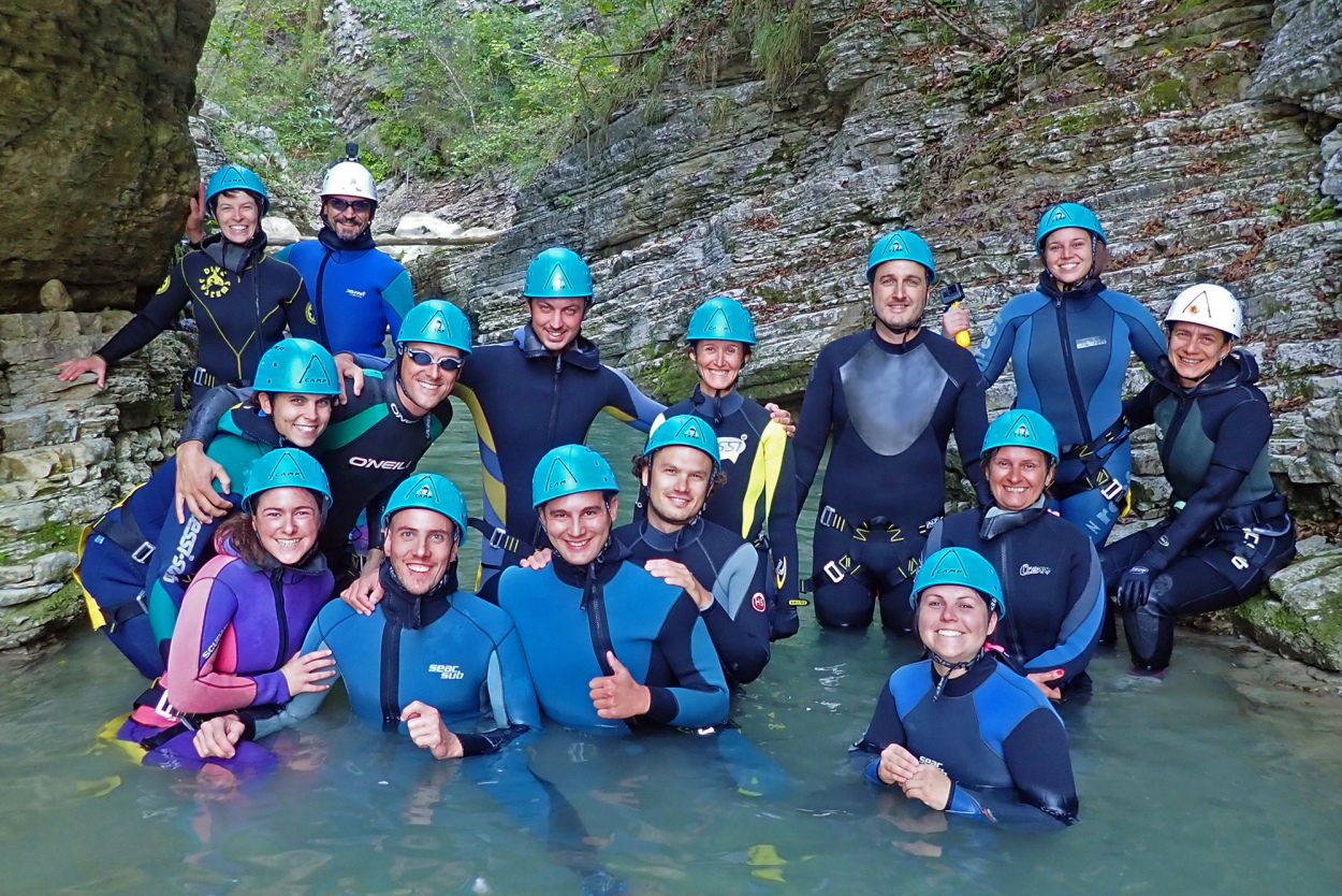 torrentismo e river trekking Brent de l'Art Borgovalbelluna (BL)