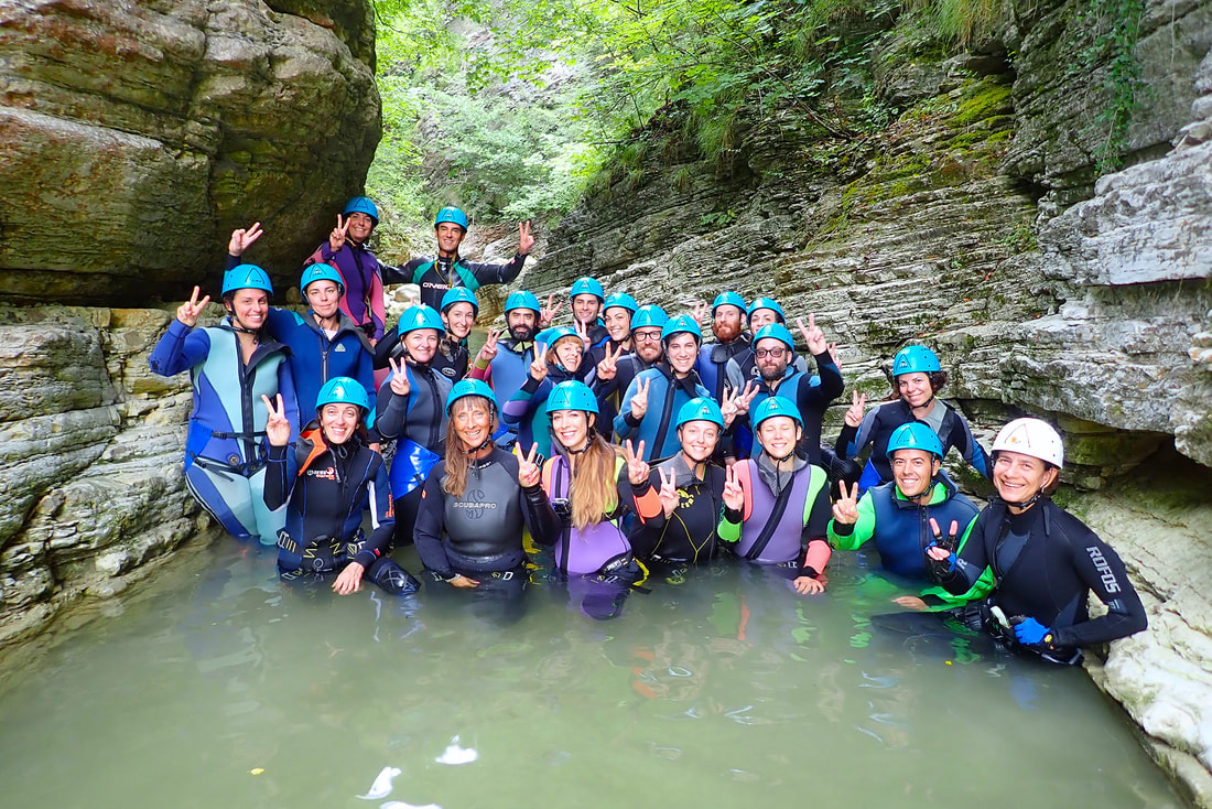 Torrentismo e river trekking Brent de l'Art Borgovalbelluna (BL) canyon e cascate naturali