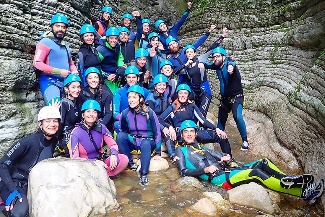 Torrentismo e river trekking Brent de l'Art Borgovalbelluna (BL) i Brent de Rizzo