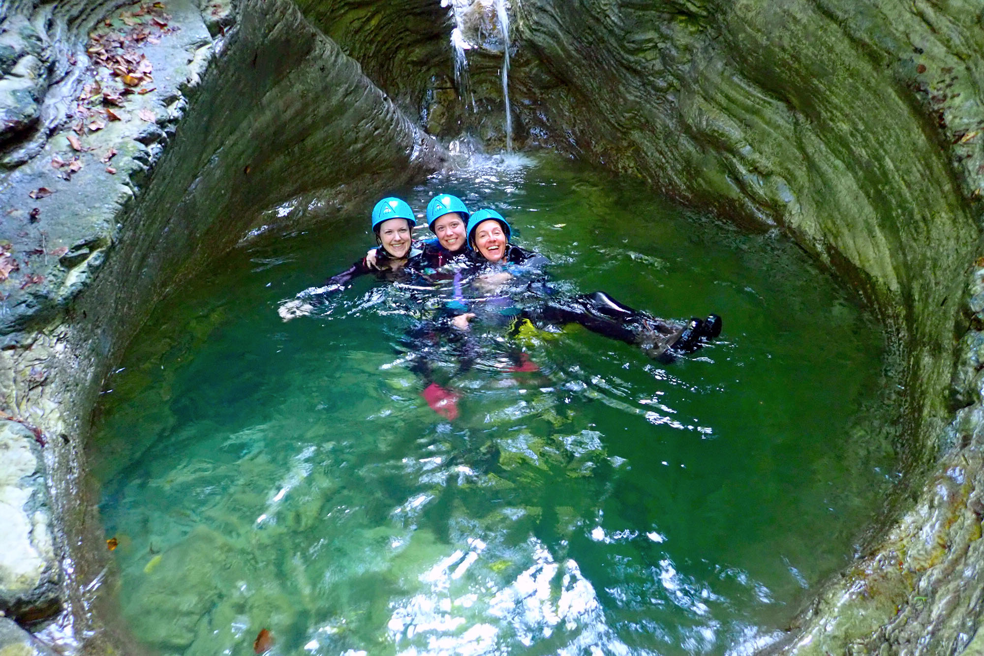 river trekking in Val di Botte Borgovalbelluna (BL)