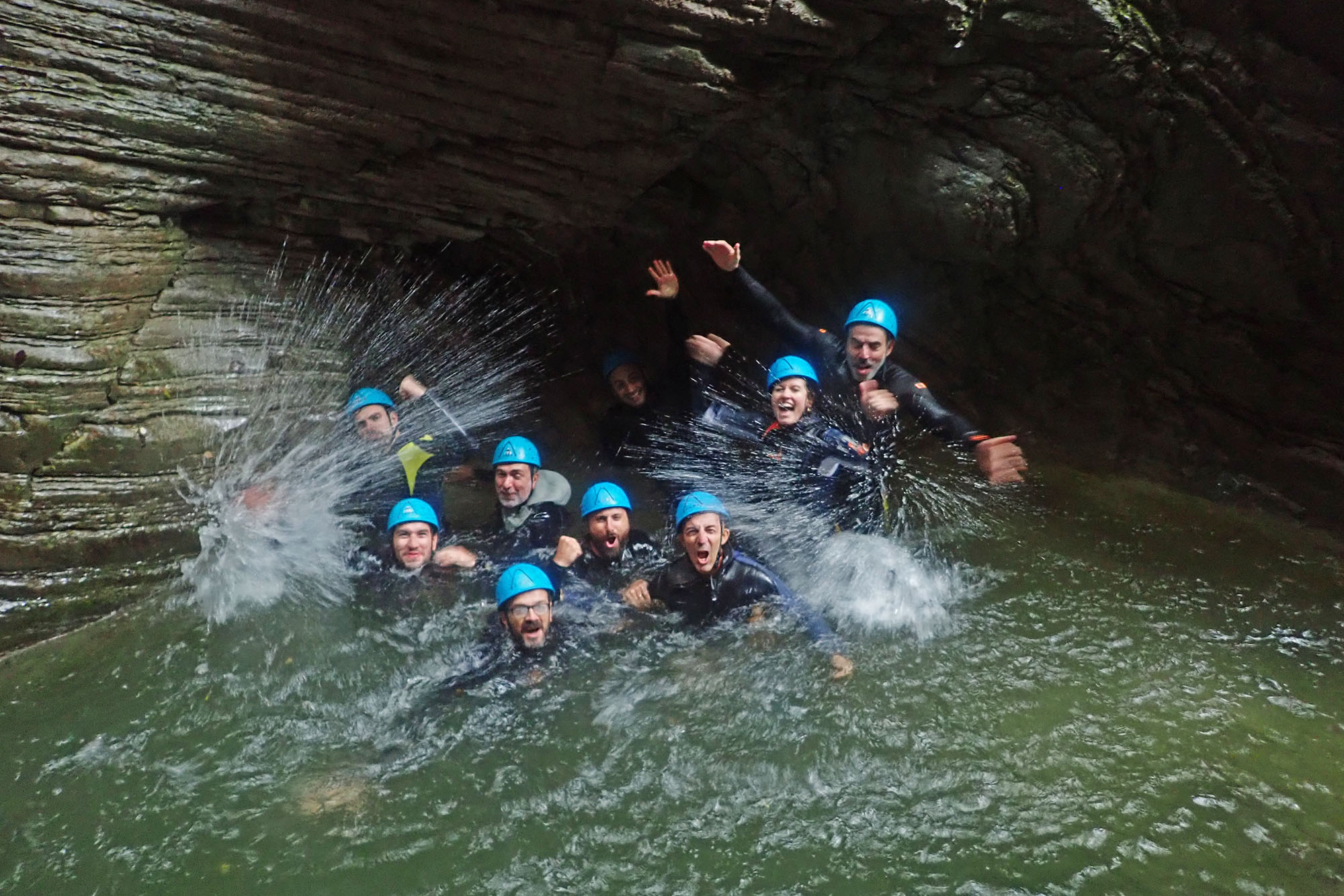 river trekking in Val di Botte Borgovalbelluna (BL)