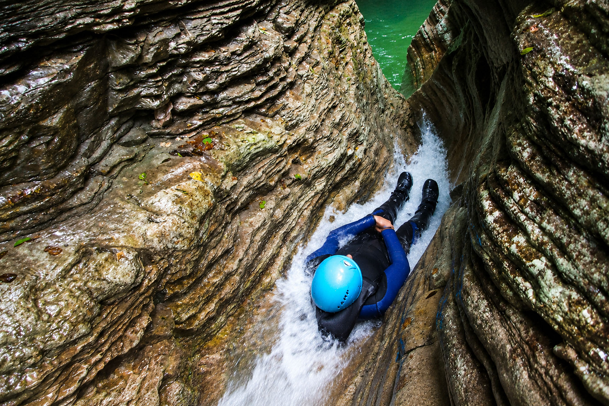 river trekking in Val di Botte Borgovalbelluna (BL)