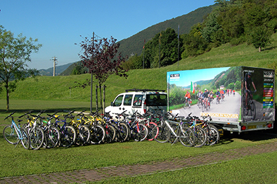 noleggio biciclette Montello Volpago del Montello (TV)