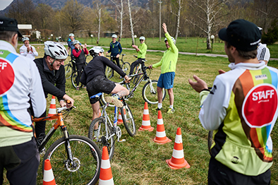 scuola mountain bike incentive team building Montello Revine Lago (TV)