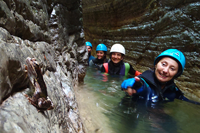 torrentismo e river trekking Brent de l'Art Dolomiti Borgovalbelluna (BL)