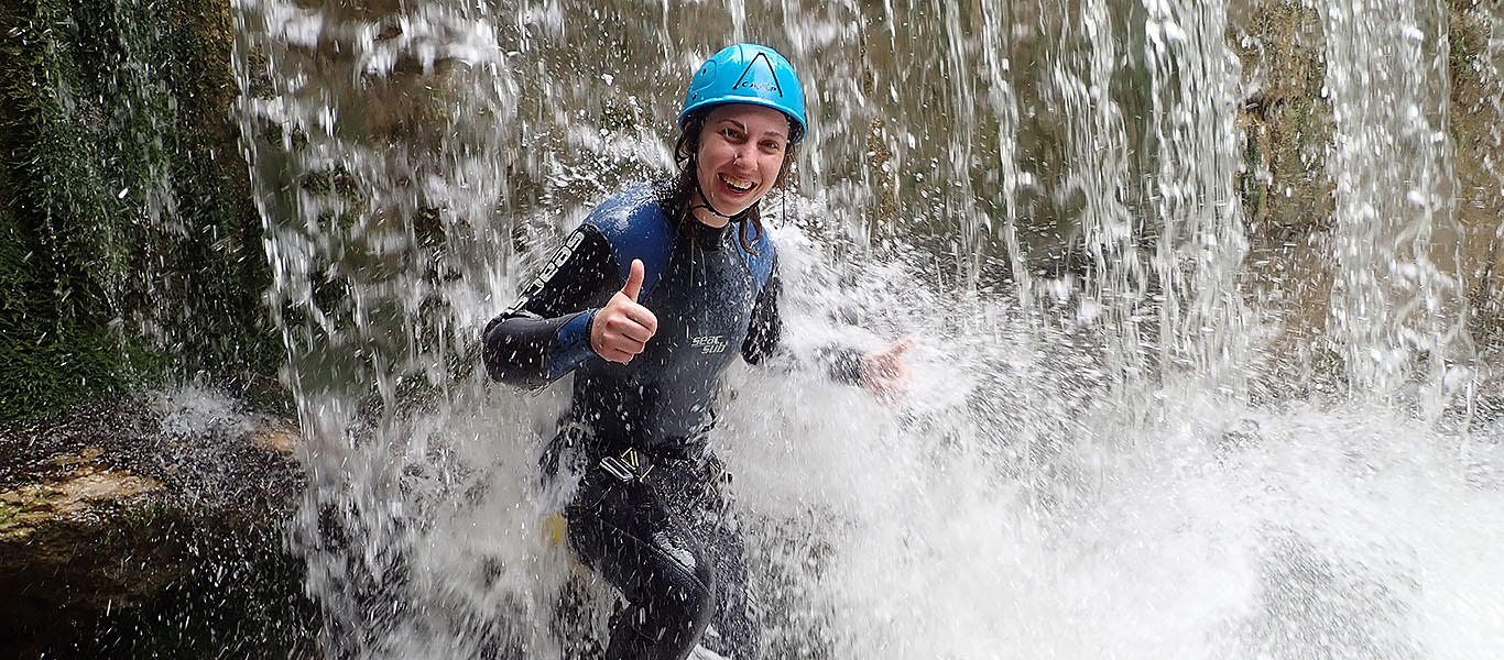 torrentismo e river trekking ai Brent de l'Art