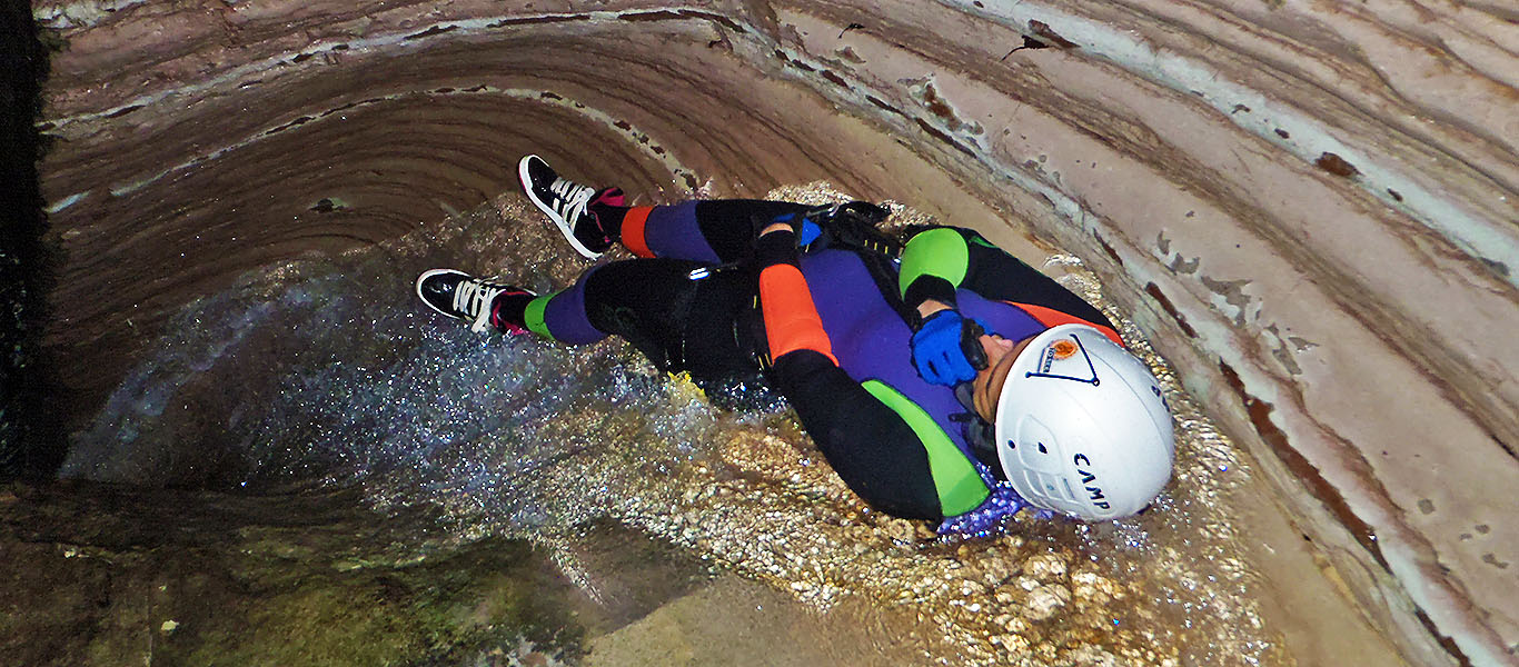 Torrentismo e river trekking Val di Botte Borgovalbelluna (BL) canyon e cascate naturali