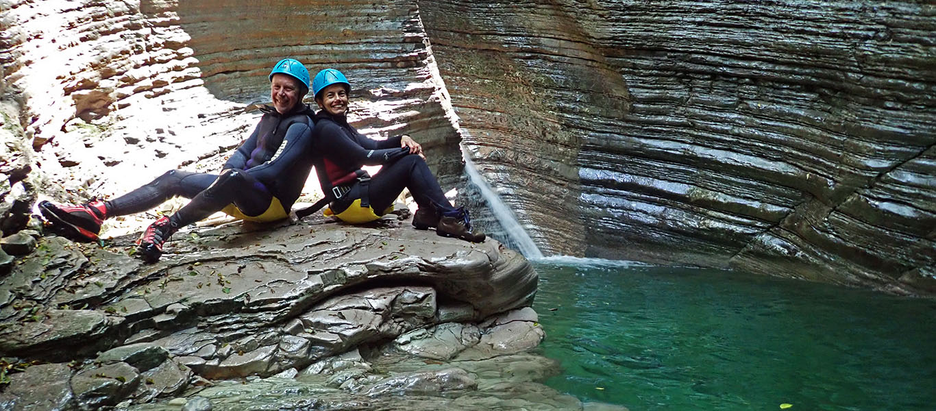 river trekking in Val di Botte