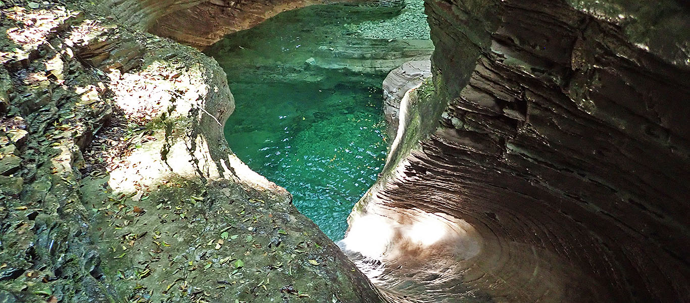 river trekking in Val di Botte