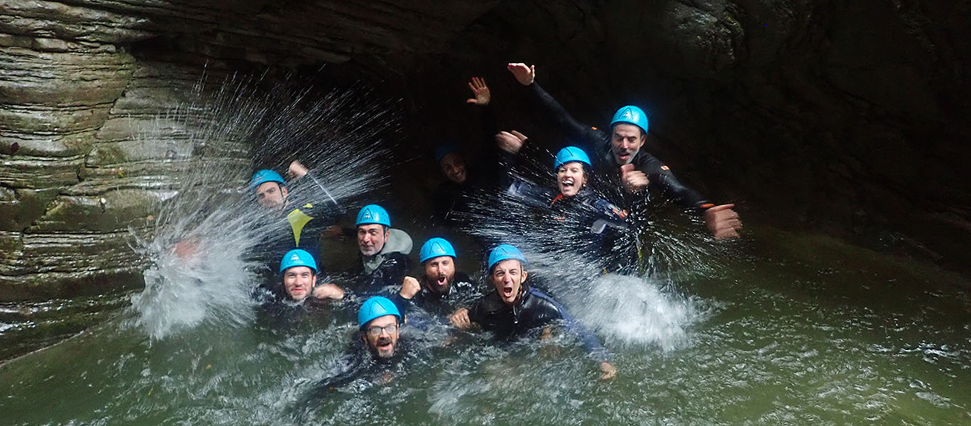 river trekking in Val di Botte