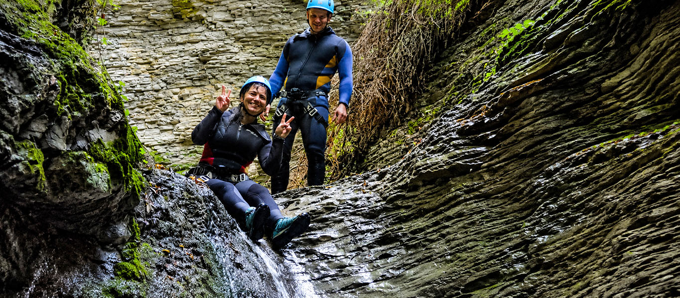 river trekking in Val di Botte