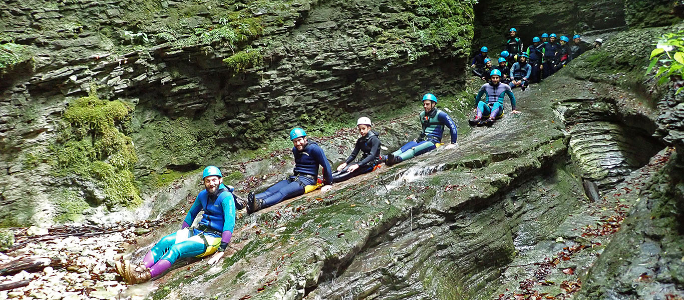 river trekking in Val di Botte