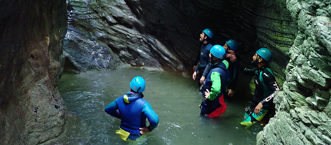 river trekking in Val di Botte